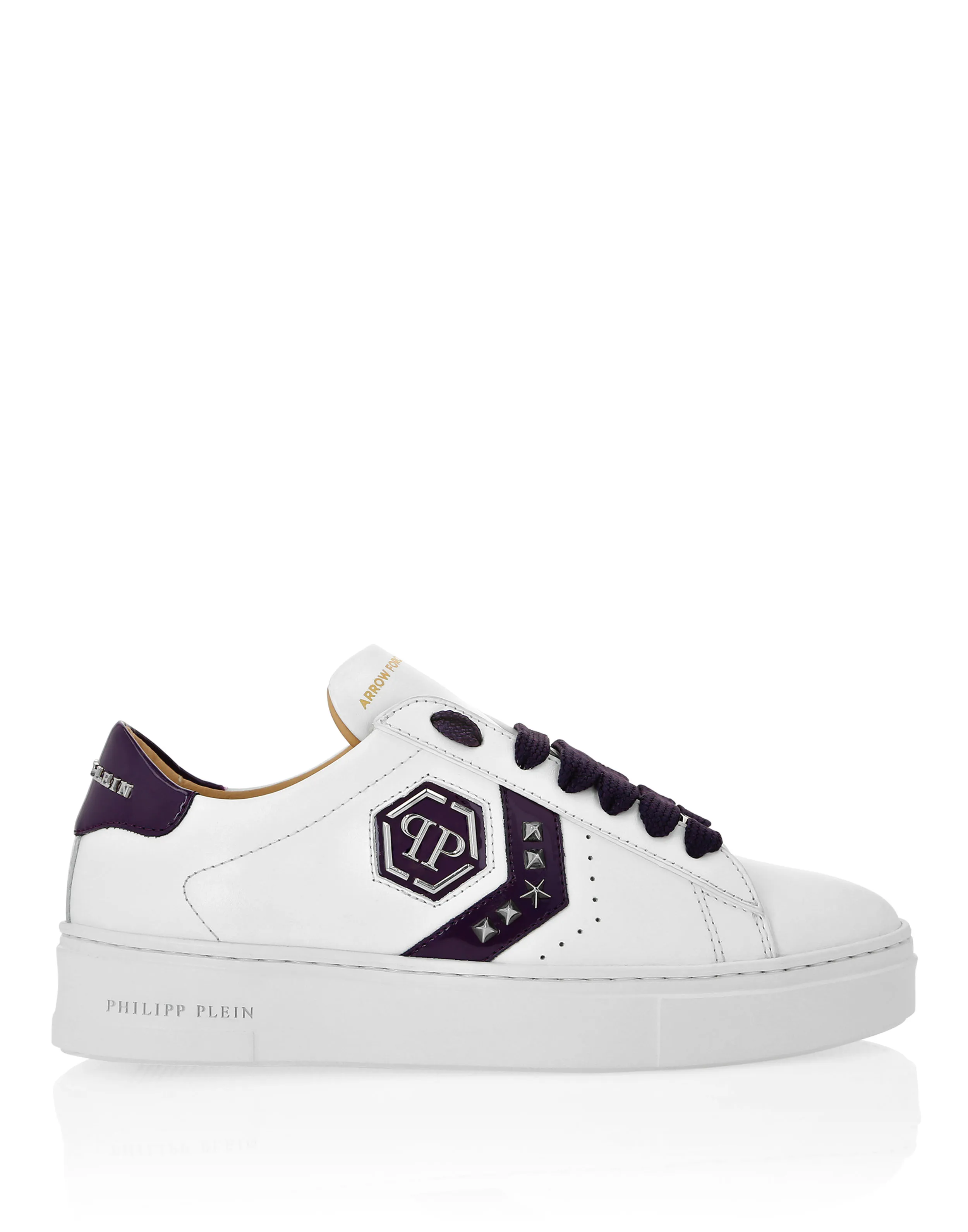 Lo-Top Leather Arrow Force Studs Sneakers