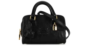 LOEWE Micro Amazona Negra Negro 