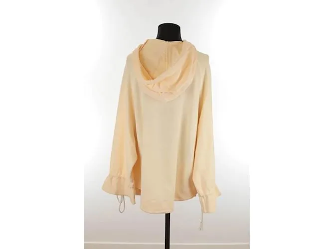 Loewe Poncho de algodón Naranja 