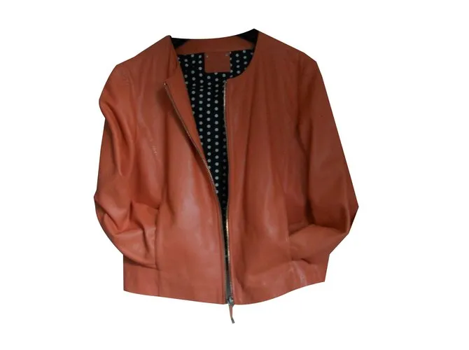 Massimo Dutti Chaqueta Naranja 