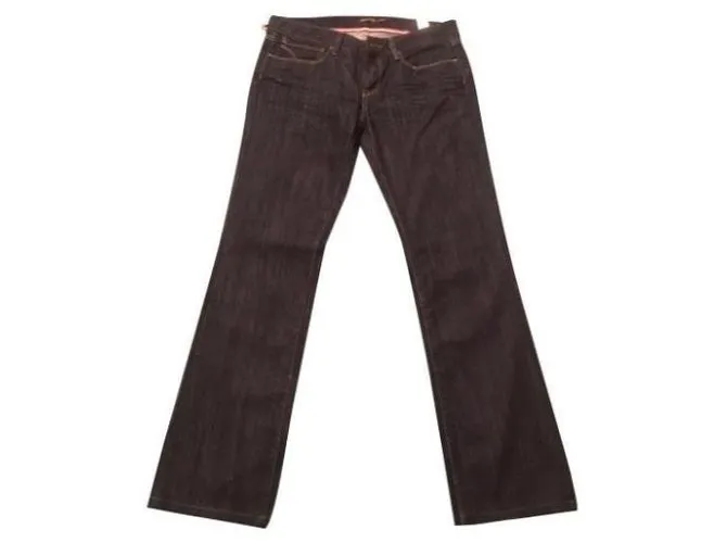 Massimo Dutti Pantalones Azul oscuro 