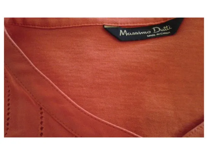 Massimo Dutti Tops Naranja 