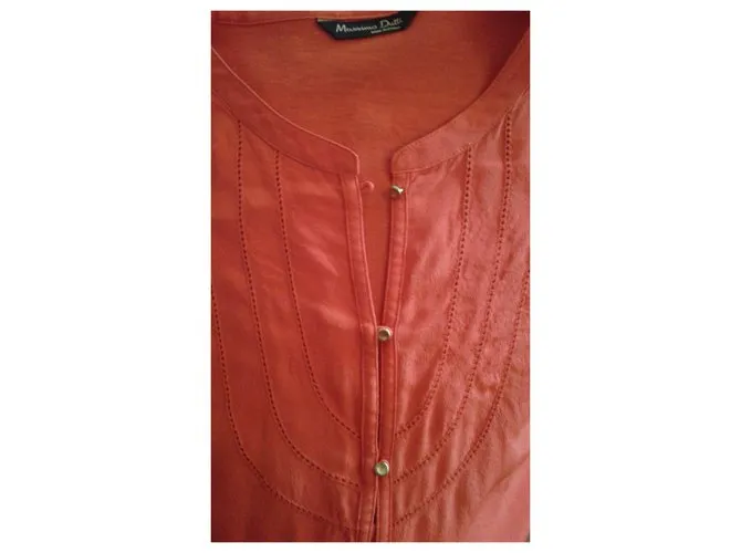 Massimo Dutti Tops Naranja 