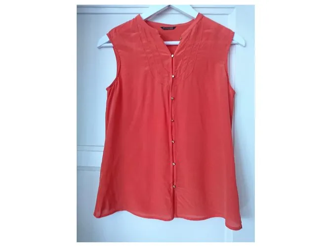 Massimo Dutti Tops Naranja 