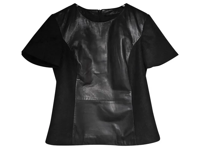 Massimo Dutti Tops Negro 