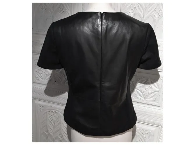 Massimo Dutti Tops Negro 