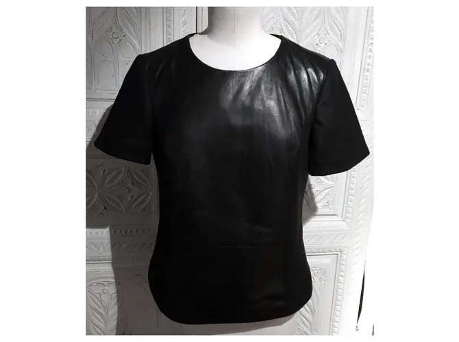 Massimo Dutti Tops Negro 