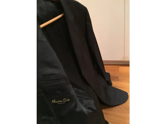 Massimo Dutti Trajes Azul 