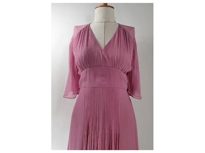 Massimo Dutti Vestidos Rosa 