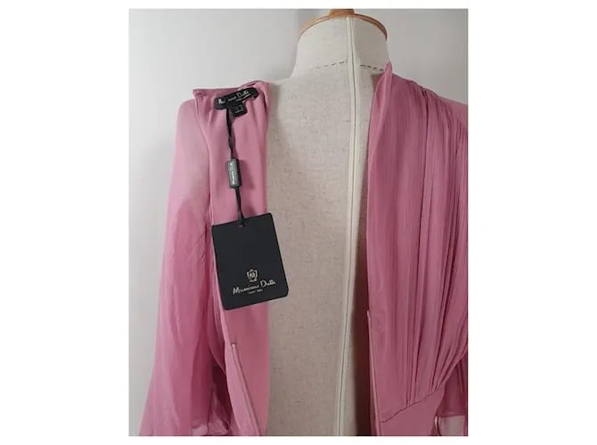 Massimo Dutti Vestidos Rosa 