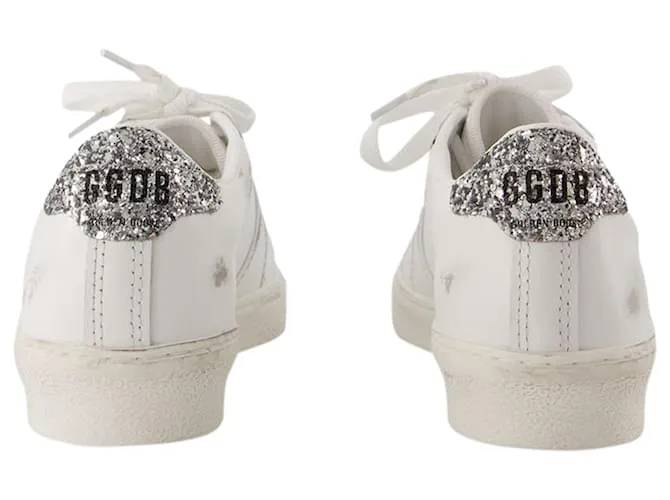 Matchstar Sneakers - Golden Goose Deluxe Brand - Cuero - Blanco/Plata 