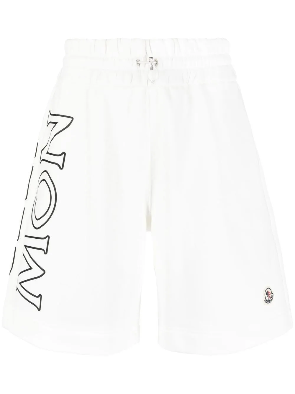 Moncler Logo Print Toggle Shorts