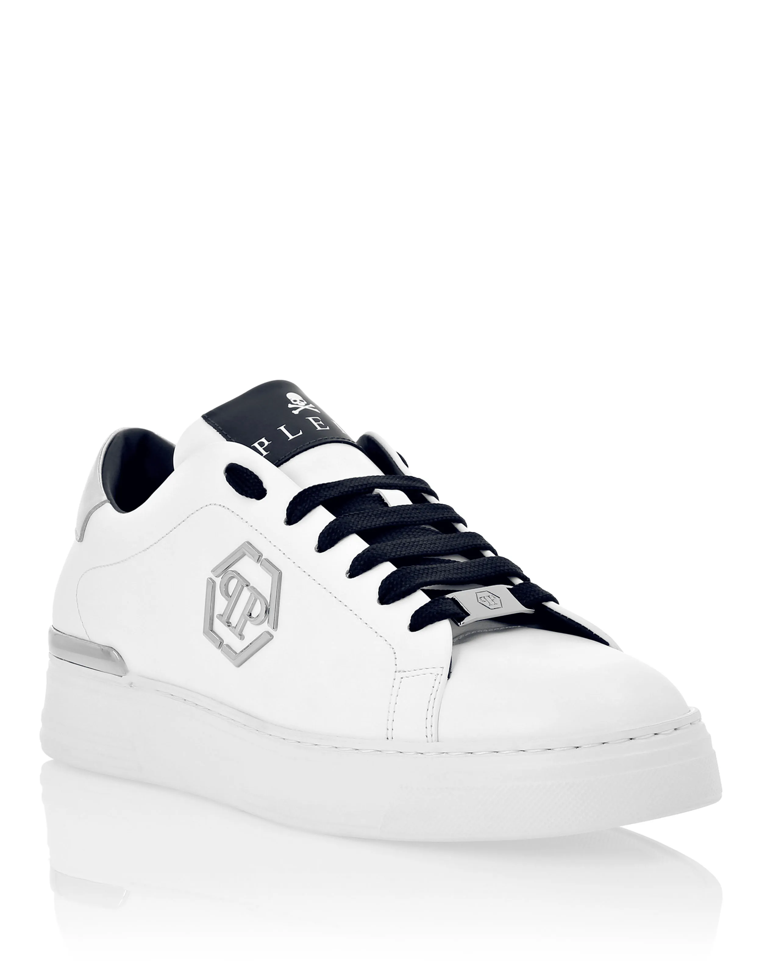 Nappa Leather Lo-Top Sneakers Hexagon