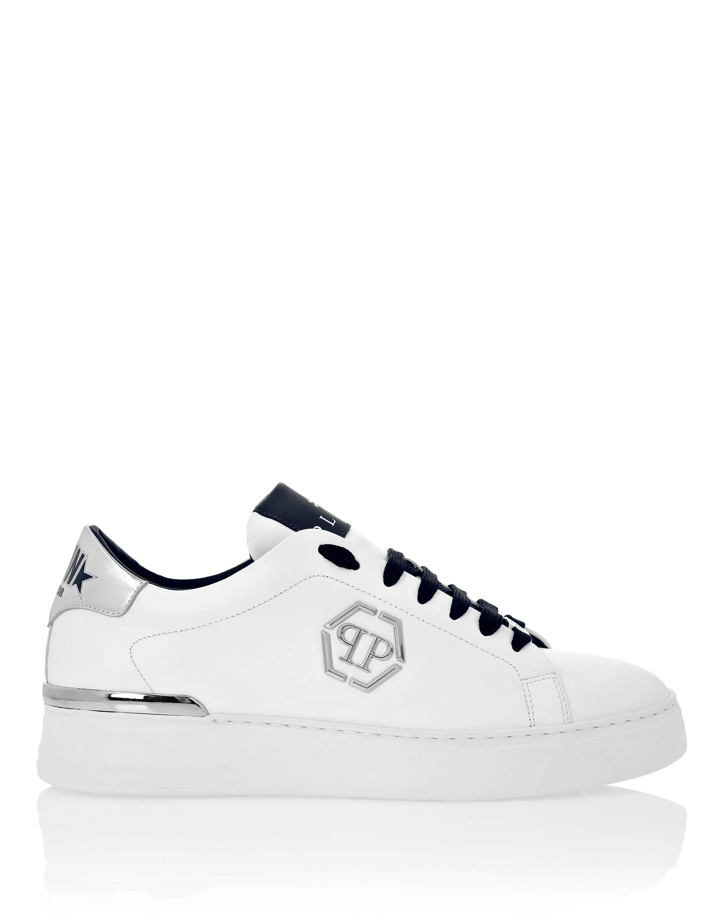 Nappa Leather Lo-Top Sneakers Hexagon