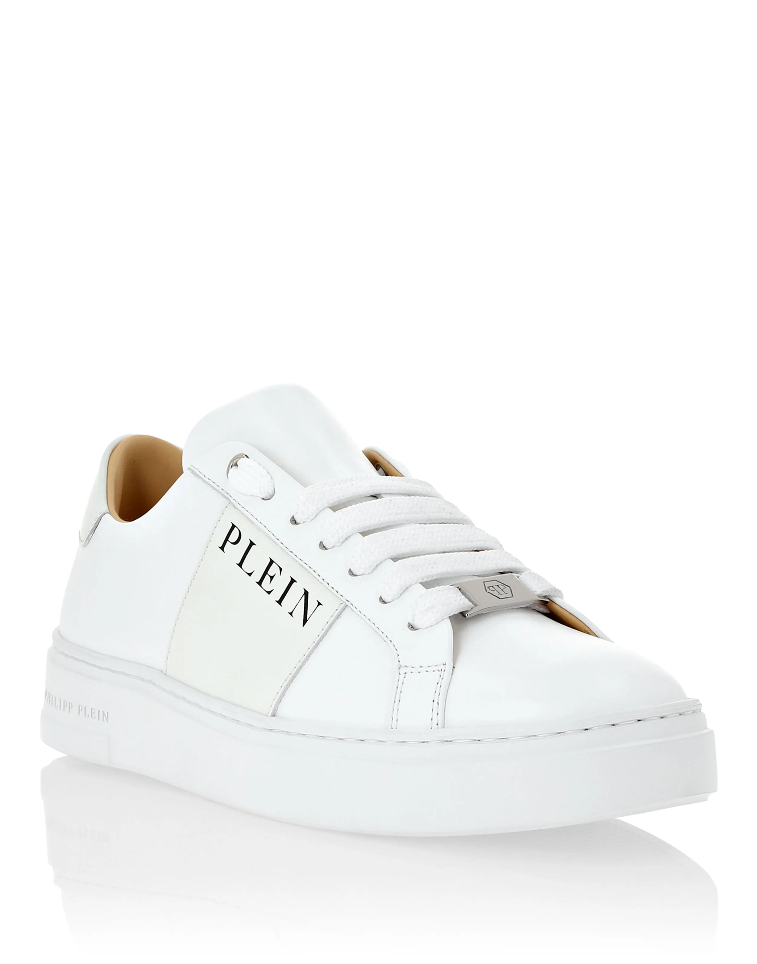 Nappa Leather Lo-Top Sneakers