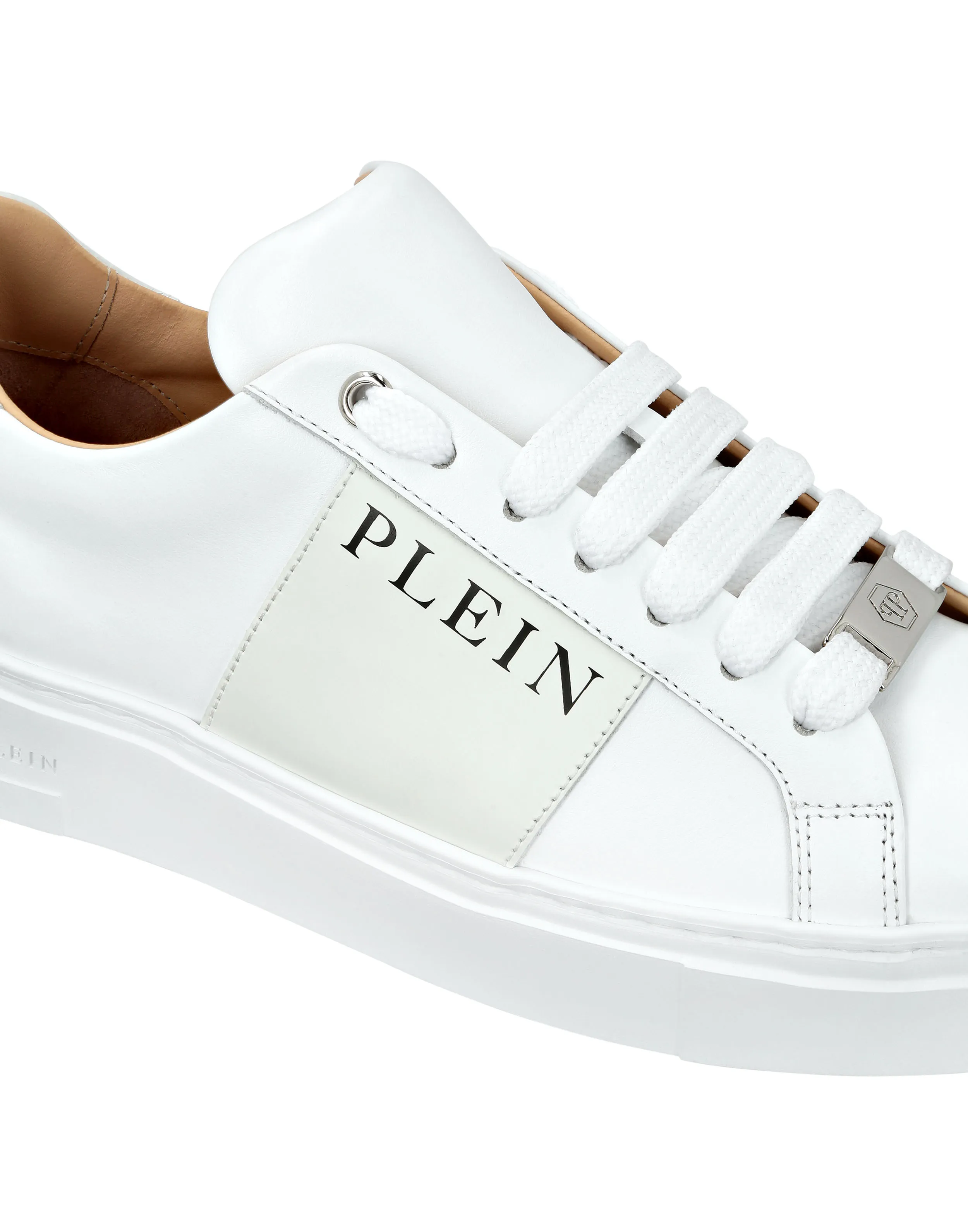 Nappa Leather Lo-Top Sneakers