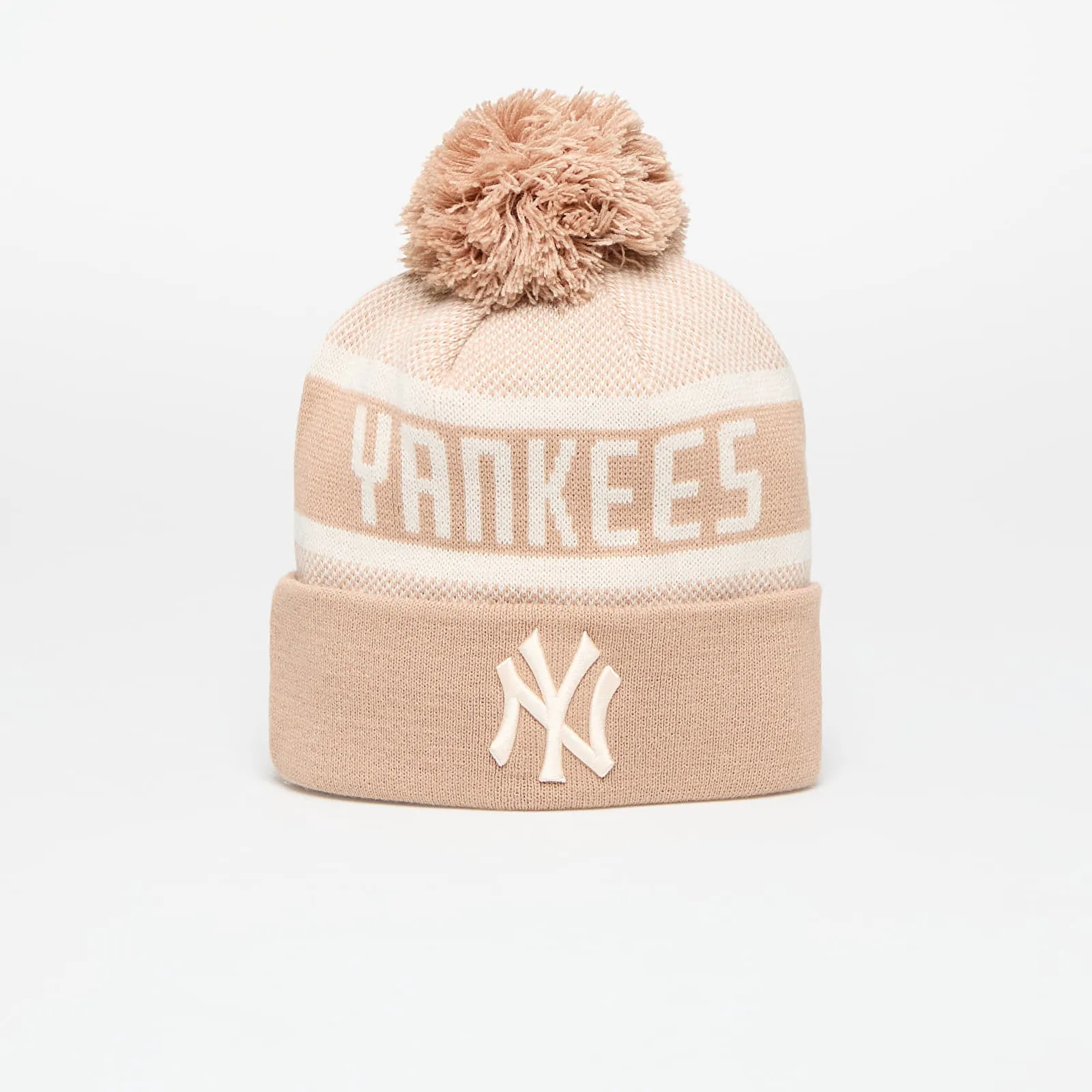 New Era New York Yankees Beanie Beige