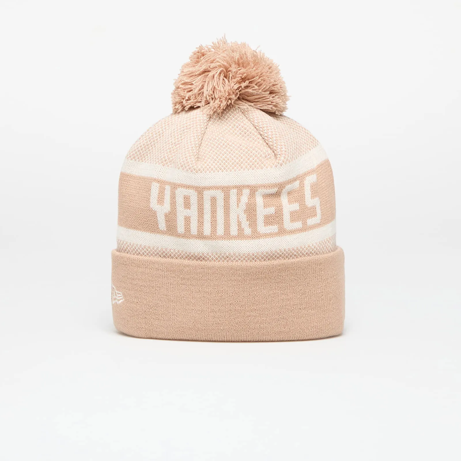 New Era New York Yankees Beanie Beige