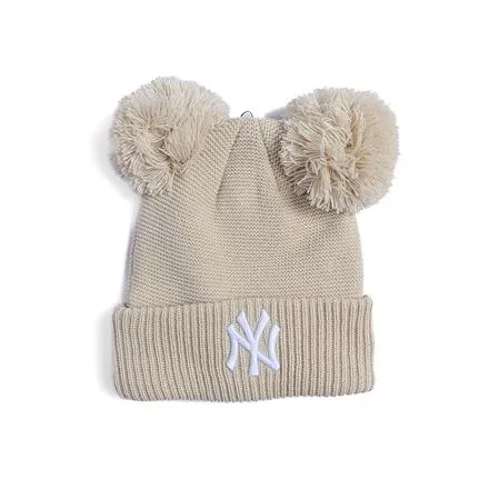 New Era NY Yankees Double Pom Beanie