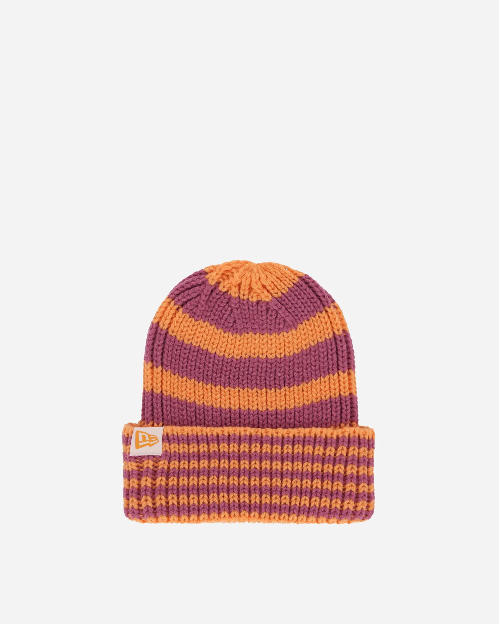 New Era Stripe Cuff Knit Beanie