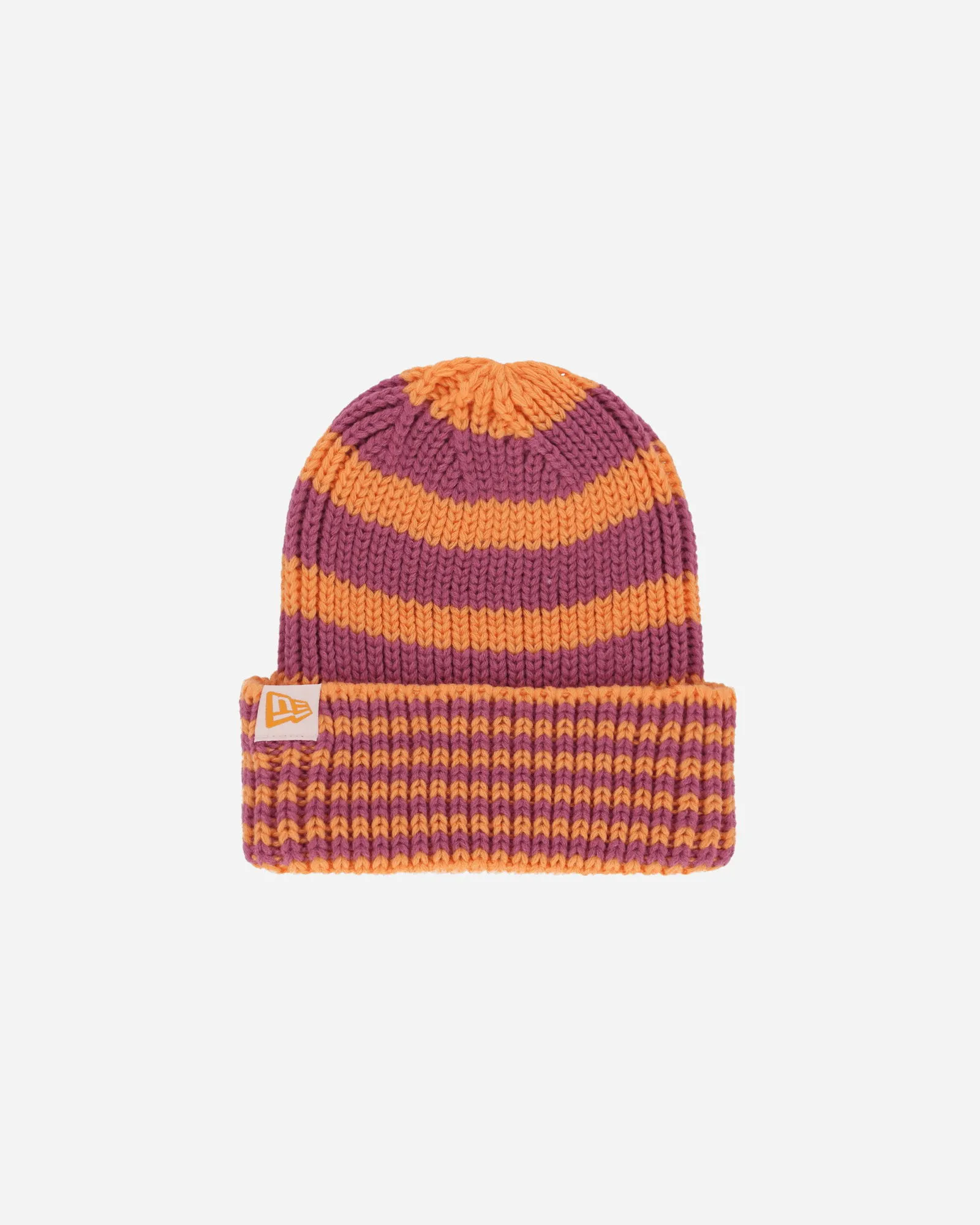 New Era Stripe Cuff Knit Beanie