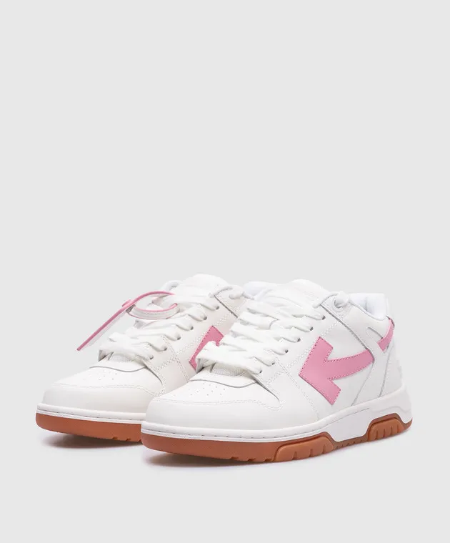 Off-White Out Of Office white leather sneakers