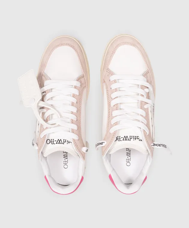 Off-White White combination sneakers 5.0 Off