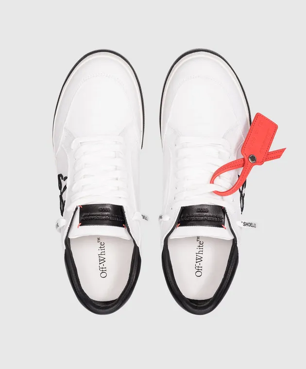 Off-White White sneakers with Arrow logo embroidery