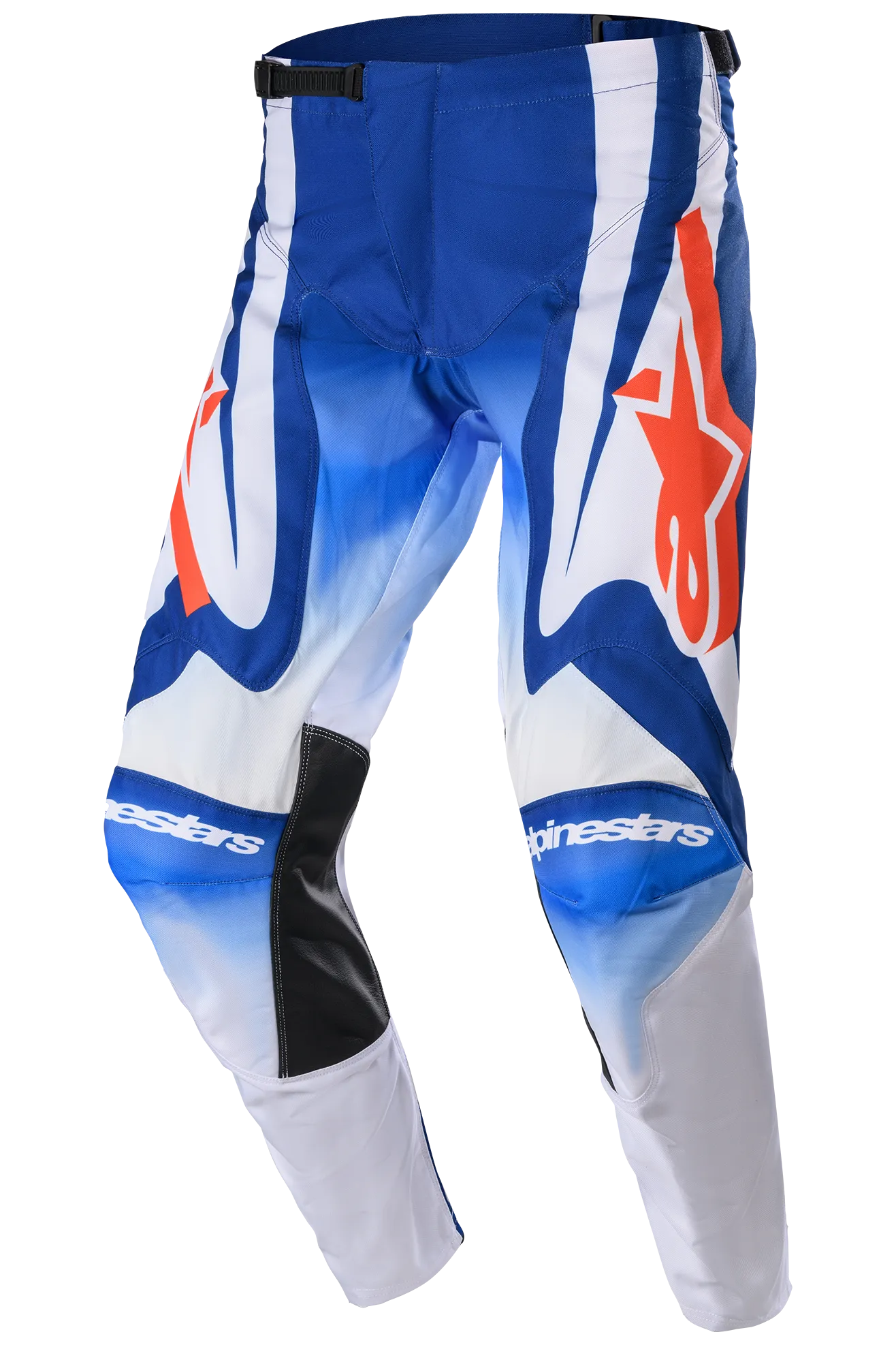 Pantalones de Cross Alpinestars Racer Semi Azul-Naranja