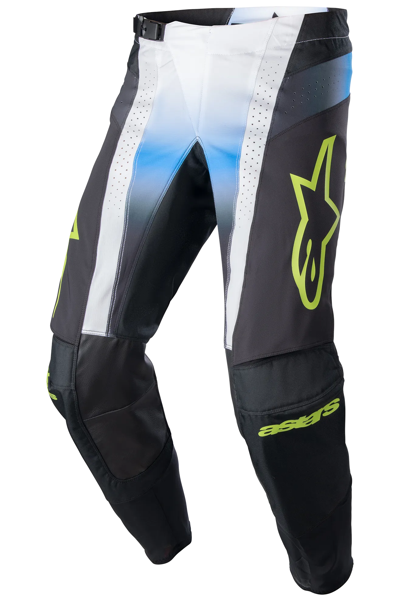 Pantalones de Cross Alpinestars Techstar Push Azul Ucla-Blanco