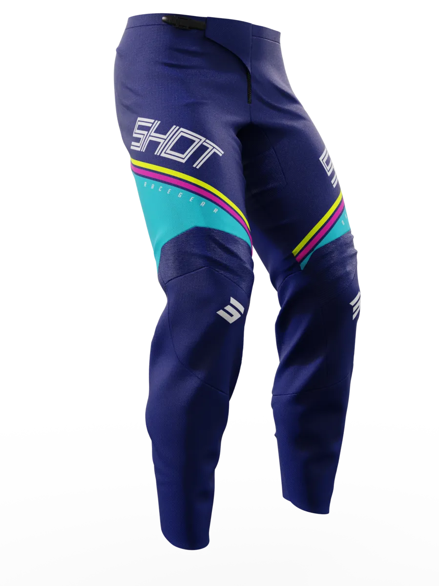 Pantalones de Cross Niño Shot Draw Azul Indy