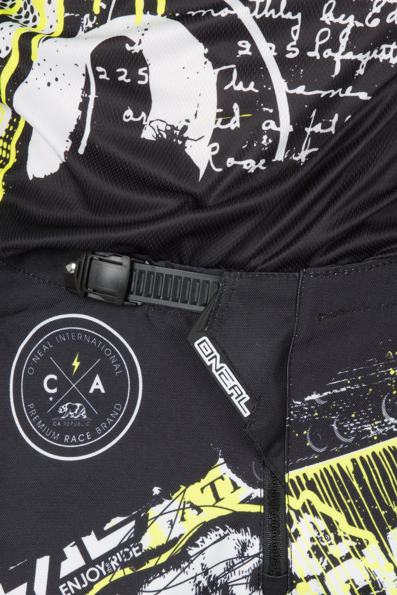 Pantalones de Cross O'Neal Element Attack Negro-HiVis