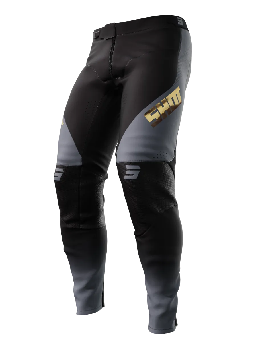 Pantalones de Cross Shot Aerolite Honor Negro-Dorado