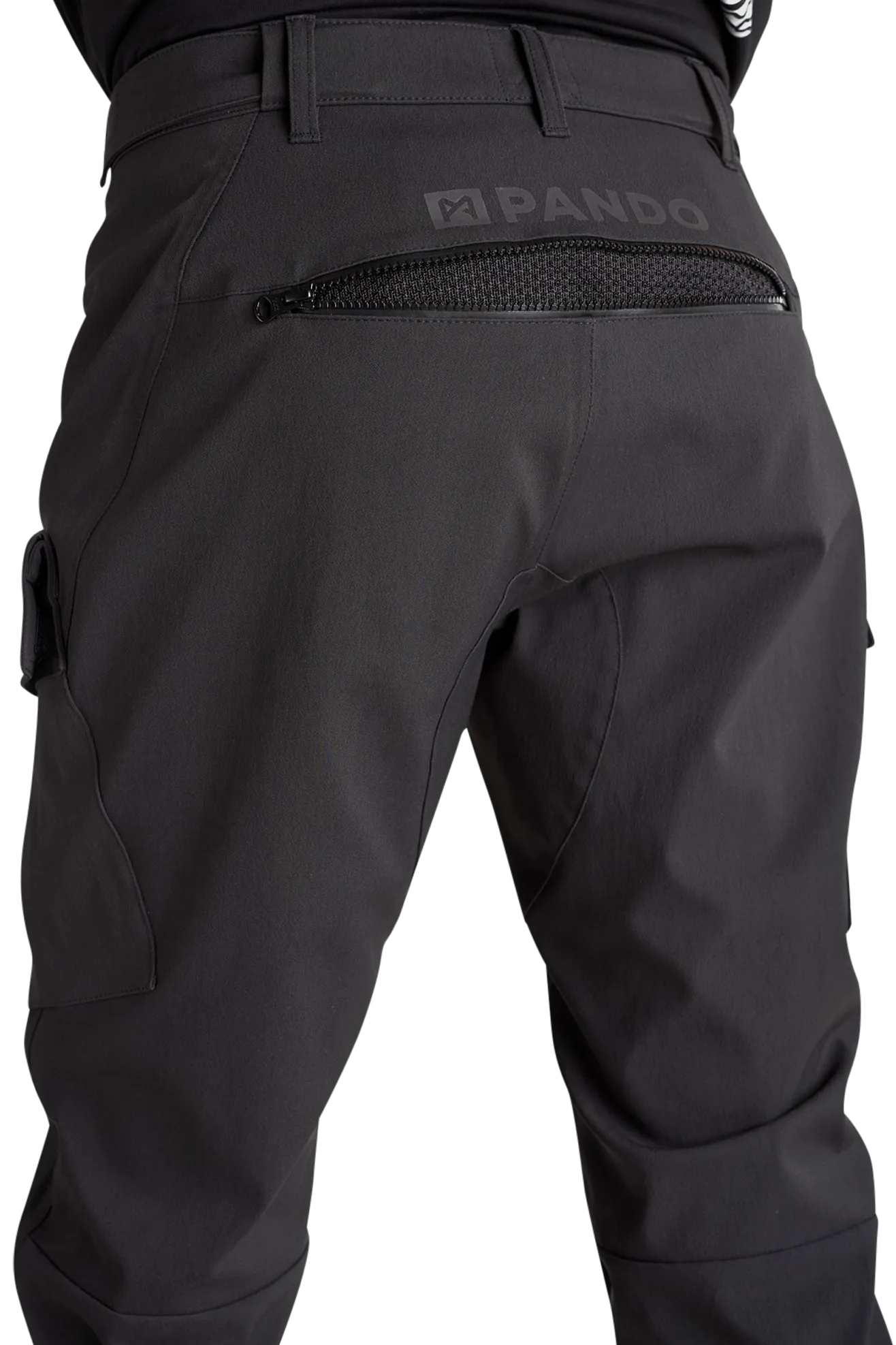 Pantalones de Moto Pando Moto Triton WP Slim Waterproof Negros