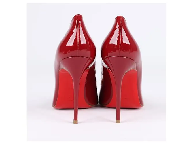 Patente de CHRISTIAN LOUBOUTIN 100 Zapatillas 37 En rojo Roja 