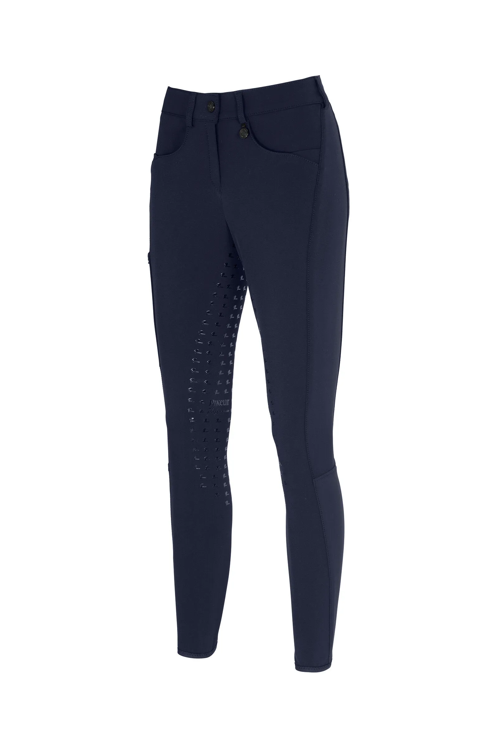 Pikeur Pantalones de Montar para Concurso Agarre Completo para Mujer Oliva Athleisure