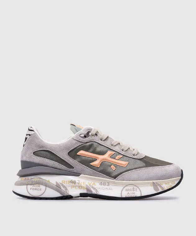 Premiata Sneakers combined MOERUND khaki color