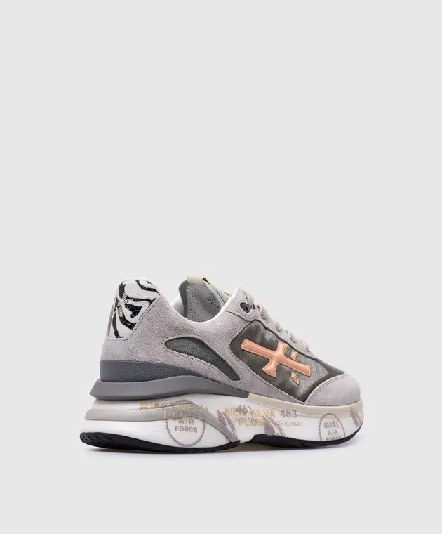 Premiata Sneakers combined MOERUND khaki color