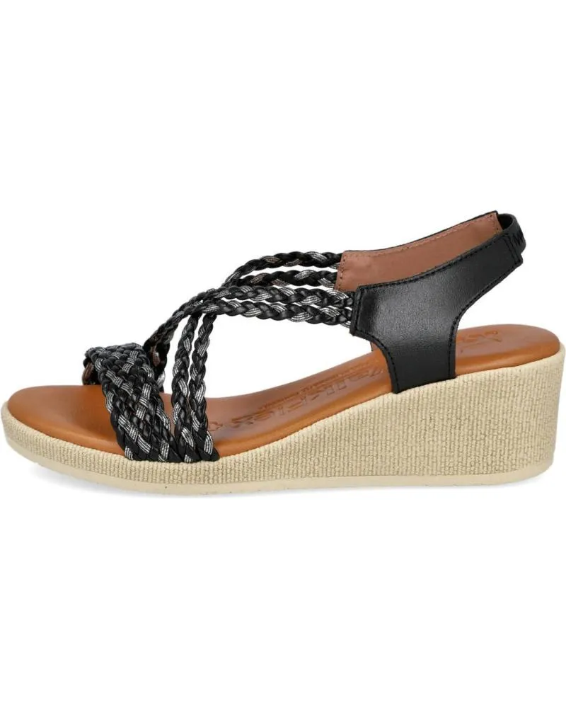 Sandalias GARZON  de Mujer 24103 SANDALIAS MUJER  NEGRO