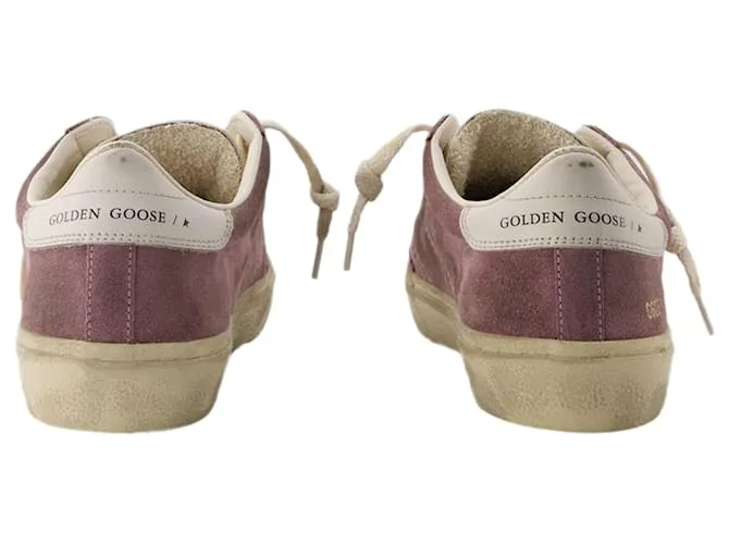 Soul Star Sneakers - Golden Goose Deluxe Brand - Cuero - Púrpura 