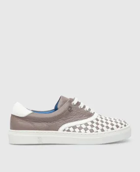 Stefano Ricci Children's woven leather sneakers