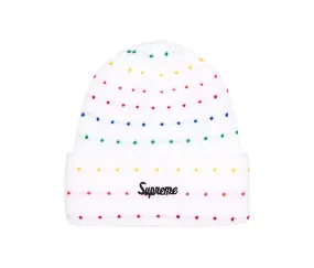 Supreme Loose Gauge Beanie White