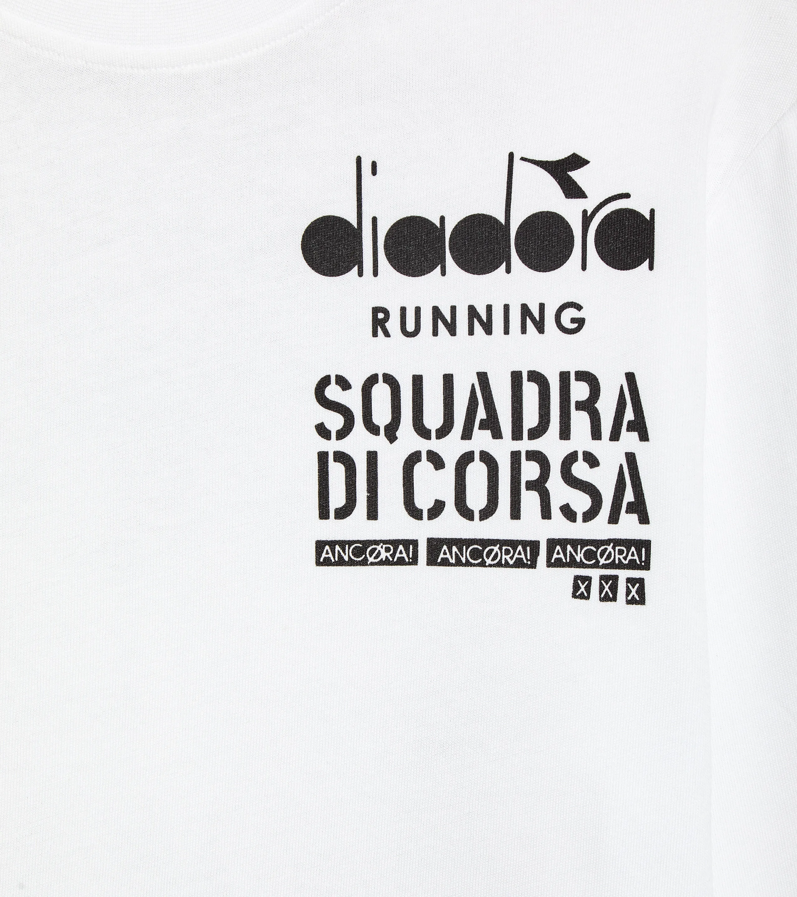 T-SHIRT LS SQUADRA DI CORSA Camiseta de manga larga Squadra di Corsa - Algodón reciclado - Género neutro