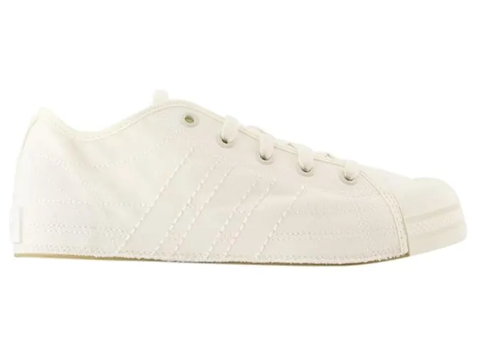 Y3 Nizza Lo Sneakers - Y-3 - Cuero - Blanco 