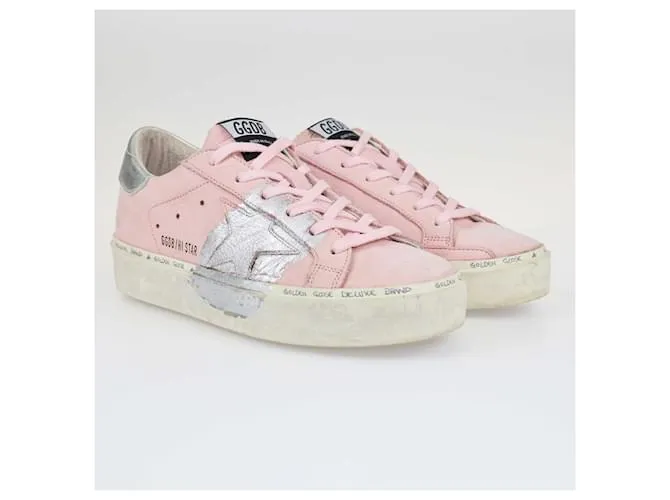 Zapatillas Golden Goose Hi Star rosa/plateado Dorado 