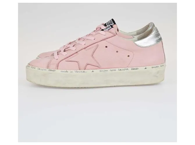 Zapatillas Golden Goose Hi Star rosa/plateado Dorado 