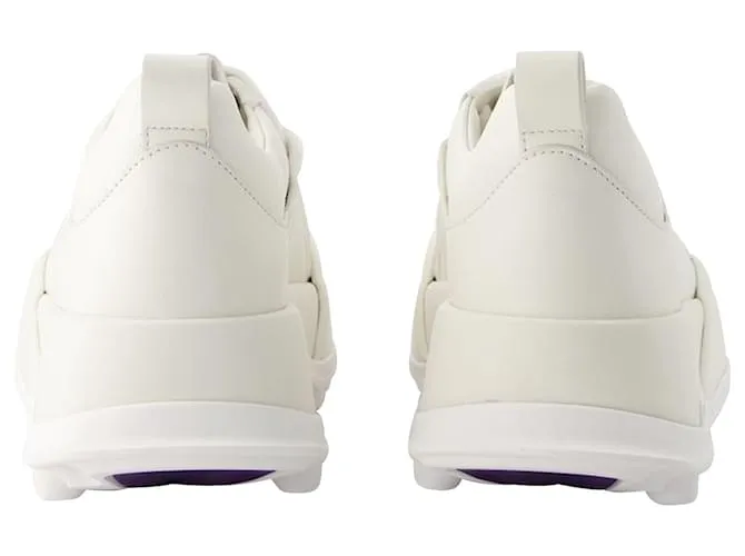 Zapatillas - Jil Sander - Piel - Porcelana Blanco 