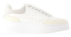 Zapatillas oversize - Alexander Mcqueen - Piel - Vainilla Castaño Beige 